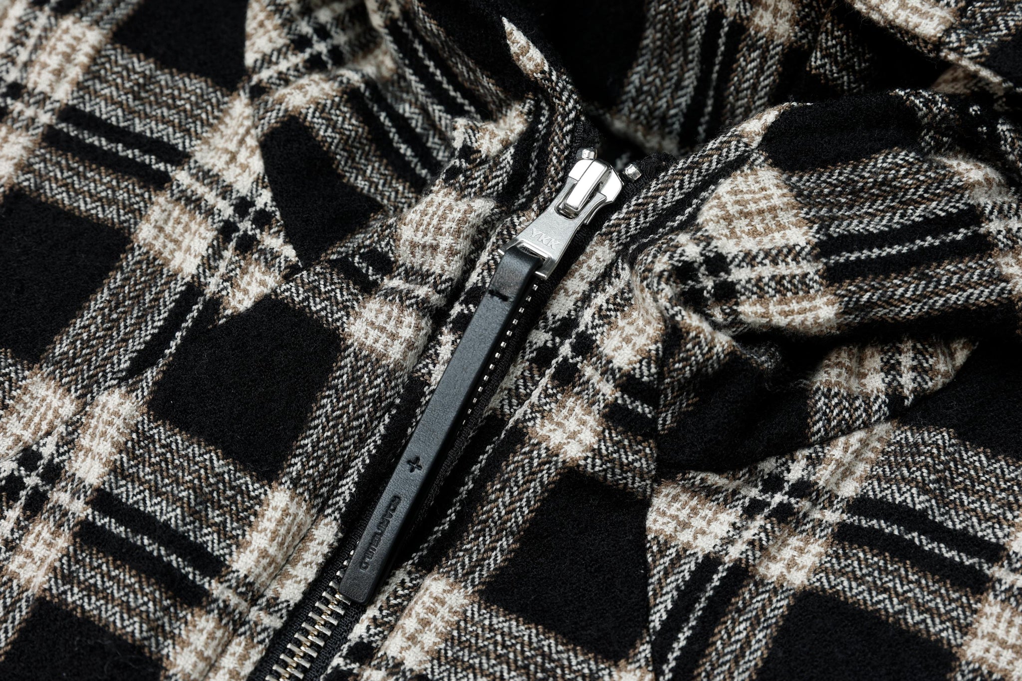 ROARINGWILD CHECK PADDED HOOD JACKET – ROARINGWILD ONLINE STORE