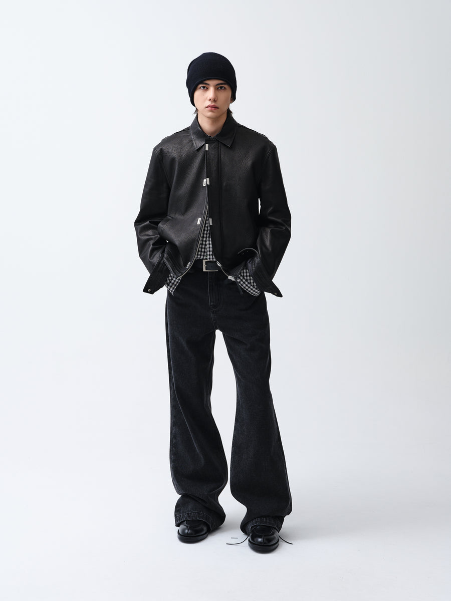 ROARINGWILD Lambskin Urban Jacket - Premium Leather Outerwear ...